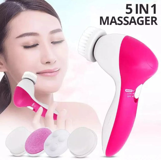 5 in 1 Face Massager Facial Cleanser
